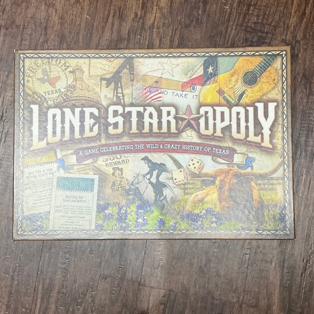 Lone Star-Opoly Board Game
